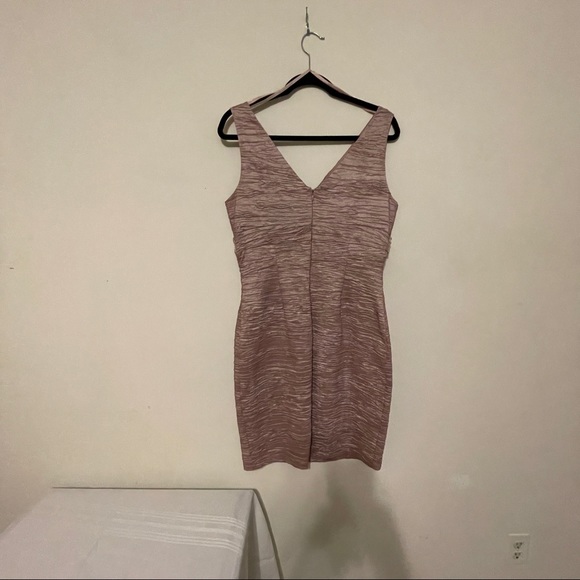 Eliza J Dress - Mauve with Sequin Size 10 - New - Picture 2 of 7